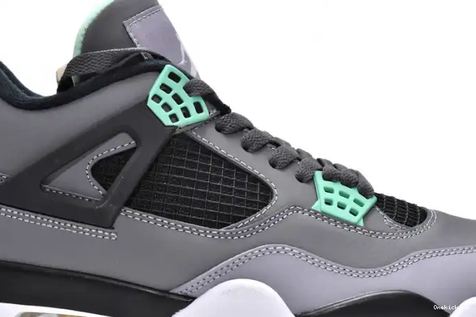 One Kick Air Green Jordan Glow 308497-033 Retro 4 0521
